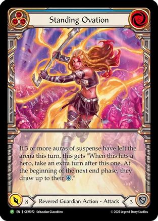 Standing Ovation (GEM072) - GEM Pack 3 Rainbow Foil-1