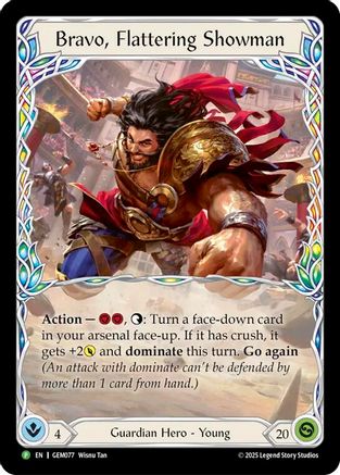 Bravo, Flattering Showman [GEM077] (GEM Pack 3)-1