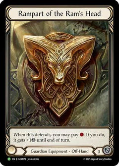 Rampart of the Ram's Head [GEM079] (GEM Pack 3)  Rainbow Foil-1