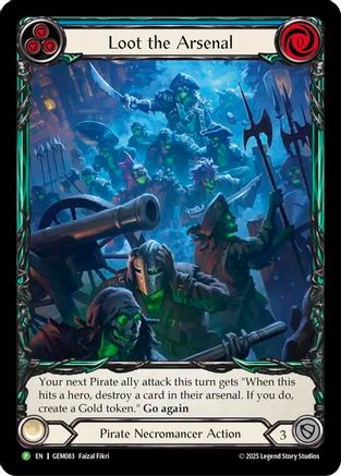 Loot the Arsenal [GEM083] (GEM Pack 3)  Rainbow Foil-1