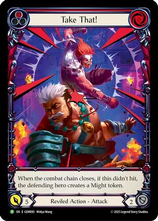 Take That! [GEM095] (GEM Pack 3)  Rainbow Foil