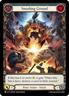 Smashing Ground [GEM100] (GEM Pack 3)  Rainbow Foil-1