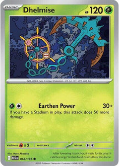 Dhelmise (018/132) [Mega Evolution: Base Set]-1