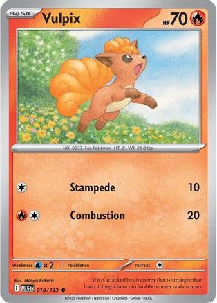 Vulpix (019/132) [Mega Evolution: Base Set]-1