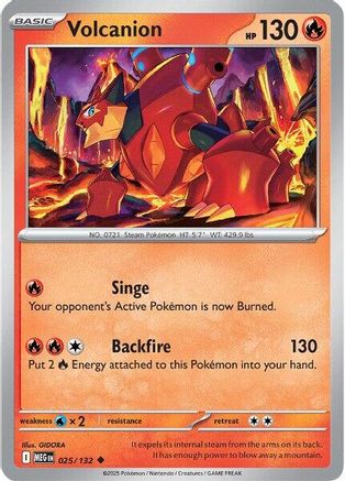 Volcanion (025/132) [Mega Evolution: Base Set]-1
