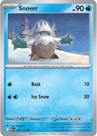 Snover (035/132) [Mega Evolution: Base Set]-1