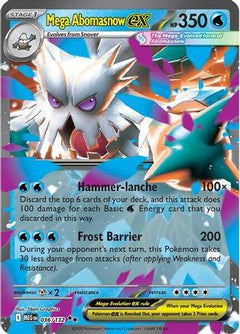 Mega Abomasnow ex (036/132) [Mega Evolution: Base Set]-1
