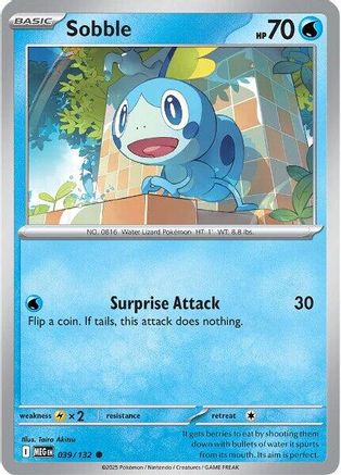 Sobble (039/132) [Mega Evolution: Base Set]-1