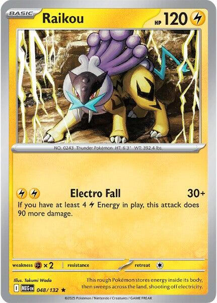 Raikou (048/132) [Mega Evolution: Base Set]-1