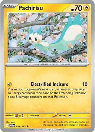 Pachirisu (051/132) [Mega Evolution: Base Set]-1