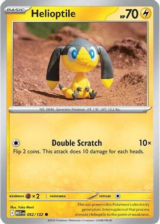 Helioptile (052/132) [Mega Evolution: Base Set]-1