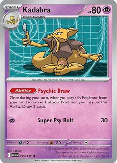 Kadabra (055/132) [Mega Evolution: Base Set]-1
