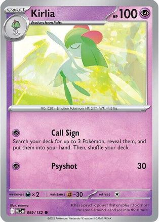 Kirlia (059/132) [Mega Evolution: Base Set]-1