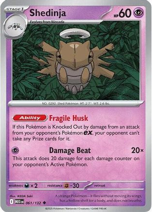 Shedinja (061/132) [Mega Evolution: Base Set]-1
