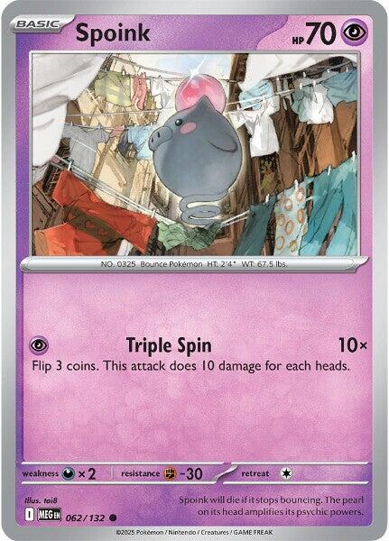 Spoink (062/132) [Mega Evolution: Base Set]-1