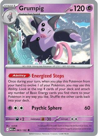 Grumpig (063/132) [Mega Evolution: Base Set]-1