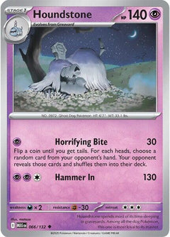 Houndstone (066/132) [Mega Evolution: Base Set]-1