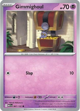 Gimmighoul (067/132) [Mega Evolution: Base Set]-1