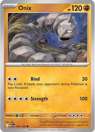 Onix (070/132) [Mega Evolution: Base Set]-1