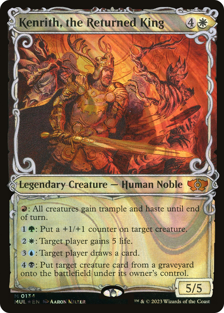 Kenrith, the Returned King (Halo Foil) [Multiverse Legends]-1