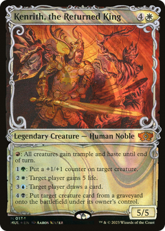 Kenrith, the Returned King (Halo Foil) [Multiverse Legends]-1