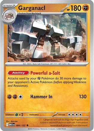 Garganacl (084/132) [Mega Evolution: Base Set]-1