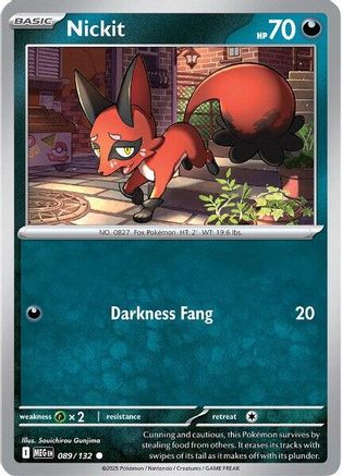 Nickit (089/132) [Mega Evolution: Base Set]-1