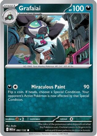 Grafaiai (092/132) [Mega Evolution: Base Set]-1