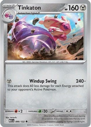 Tinkaton (098/132) [Mega Evolutions: Base Set]-1