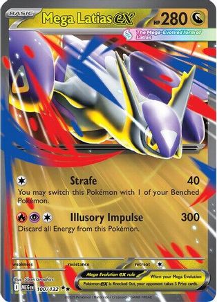 Mega Latias ex (100/132) [Mega Evolution: Base Set]-1