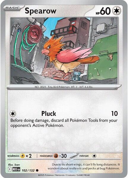 Spearow (102/132) [Mega Evolution: Base Set]-1
