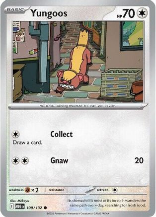 Yungoos (109/132) [Mega Evolution: Base Set]-1