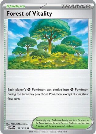 Forest of Vitality (117/132) [Mega Evolution: Base Set]-1