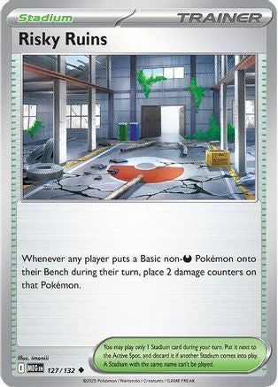 Risky Ruins (127/132) [Mega Evolution: Base Set]-1