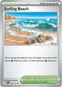Surfing Beach (129/132) [Mega Evolution: Base Set]-1