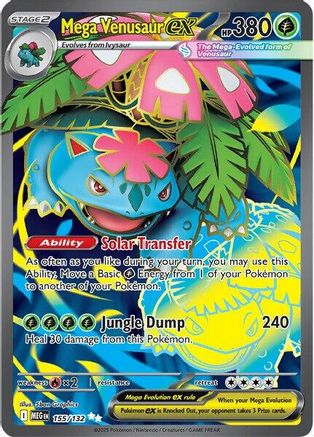 Mega Venusaur ex (155/132) [Mega Evolution: Base Set]-1