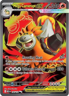 Mega Camerupt ex (156/132) [Mega Evolution: Base Set]-1