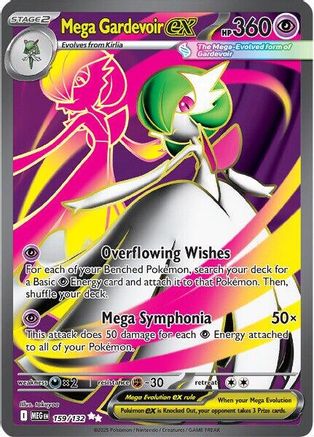 Mega Gardevoir ex (159/132) [Mega Evolution: Base Set]-1