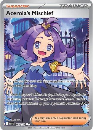 Acerola's Mischief (165/132) [Mega Evolution: Base Set]-1