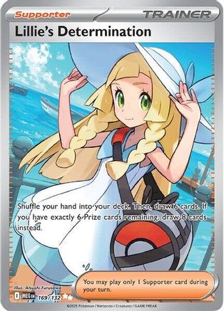 Lillie's Determination (169/132) [Mega Evolution: Base Set]-1