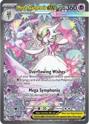 Mega Gardevoir ex (178/132) [Mega Evolution: Base Set]-1