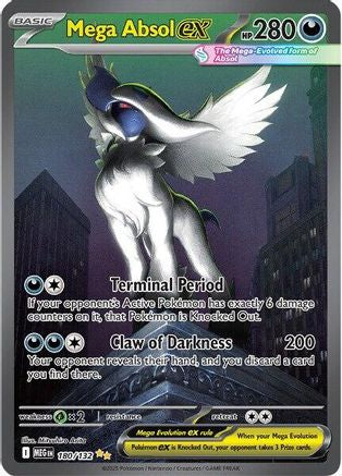 Mega Absol ex (180/132) [Mega Evolution: Base Set]-1