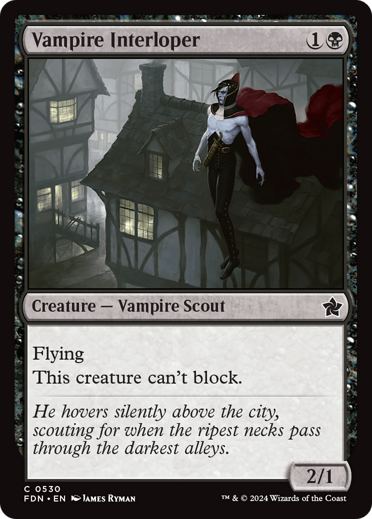 Vampire Interloper (FDN-530) - Foundations-1