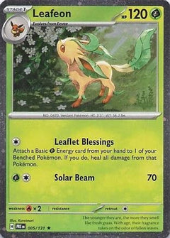 Leafeon (005/131) (Cosmos Holo) [Miscellaneous Cards]-1