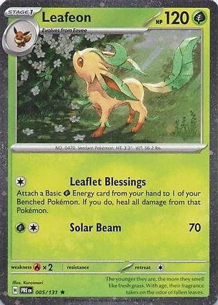 Leafeon (005/131) (Cosmos Holo) [Miscellaneous Cards]-1