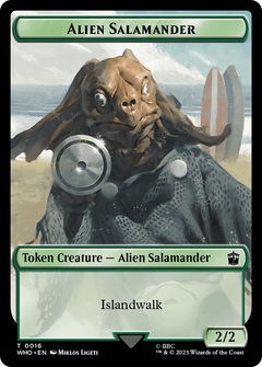 Alien Salamander // Alien Insect Double-Sided Token [Doctor Who Tokens]-1