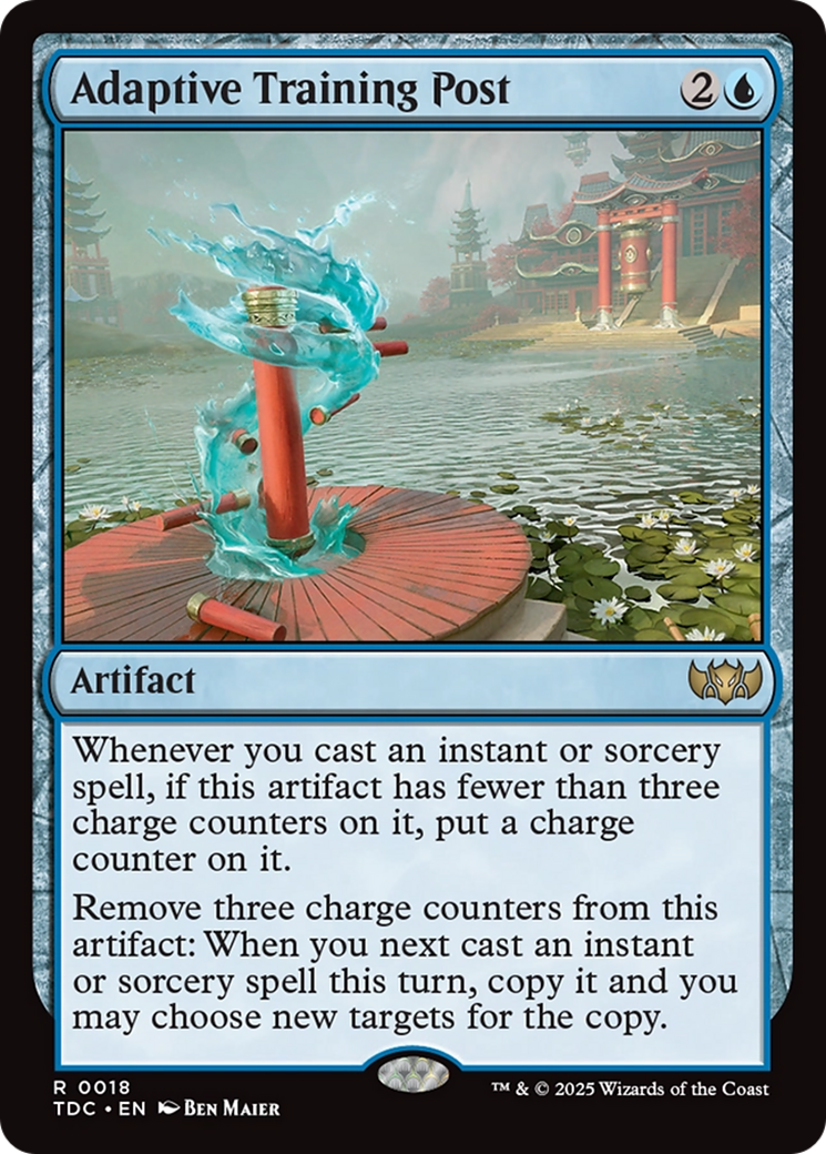 Adaptive Training Post [Tarkir: Dragonstorm Commander]-1
