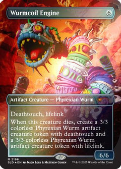 Wurmcoil Engine (2196) (Rainbow Foil) (SLD-2196) - Secret Lair Drop Series Foil-1