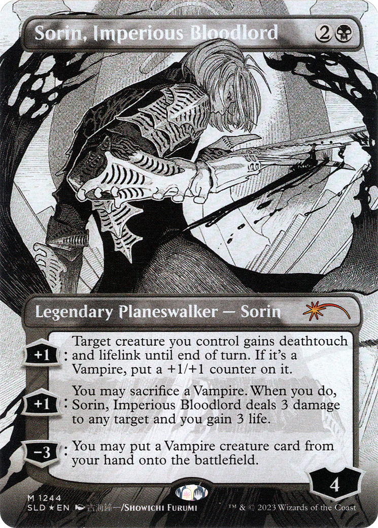 Sorin, Imperious Bloodlord (Borderless) [Secret Lair Drop Series]-1