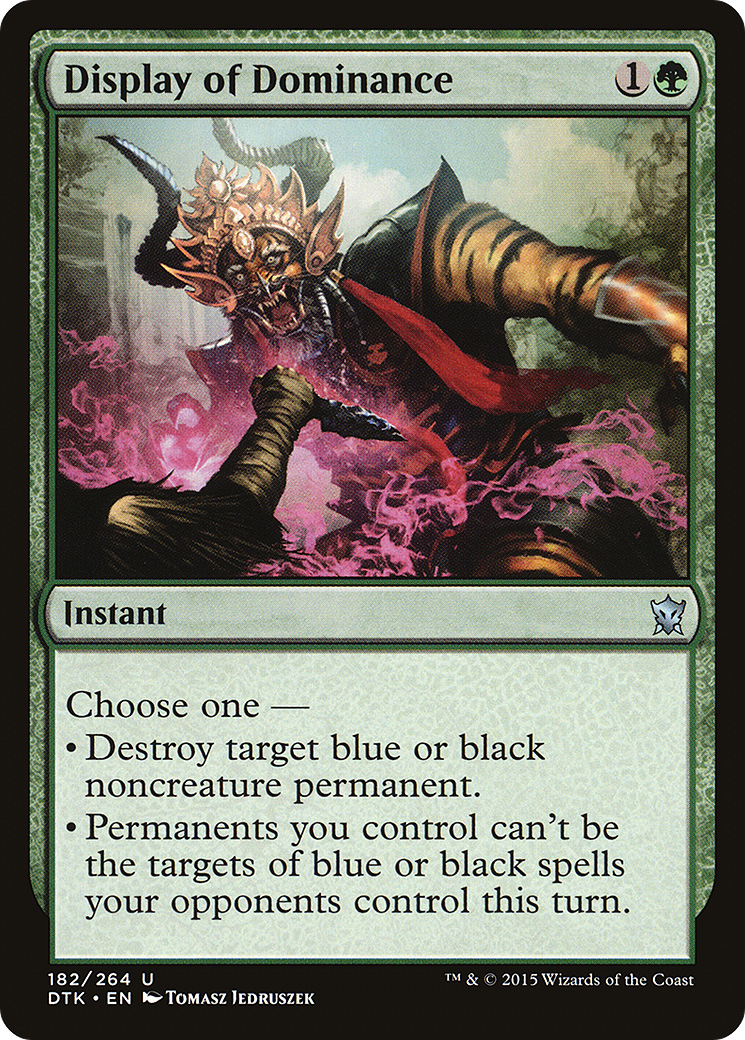Display of Dominance [Dragons of Tarkir]-1